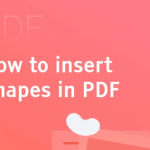 WPS PDF插入形状